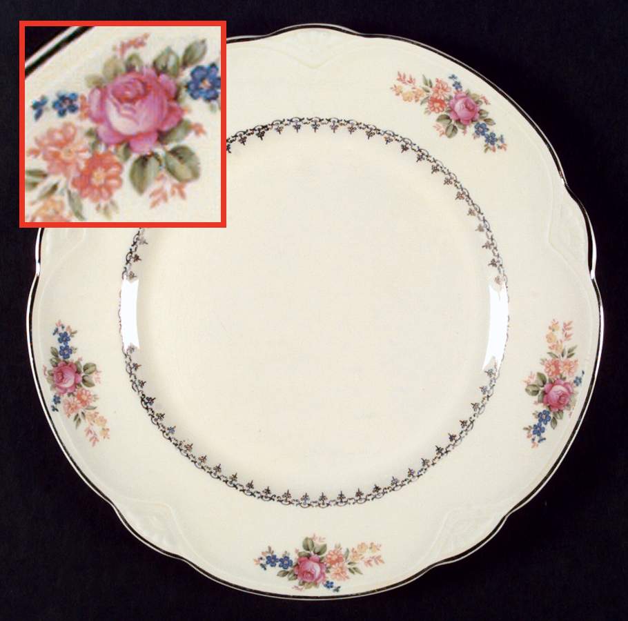 M207 Dinner Plate by Homer Laughlin -1