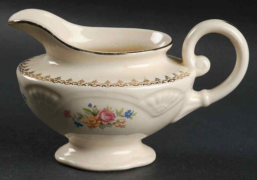 M208 (Marigold Shape) Creamer by Homer Laughlin -1