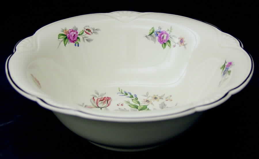 M212 (Marigold) 8" Round Vegetable Bowl by Homer Laughlin -1