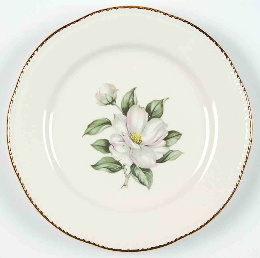 Magnolia (Liberty) Bread & Butter Plate by Homer Laughlin -1