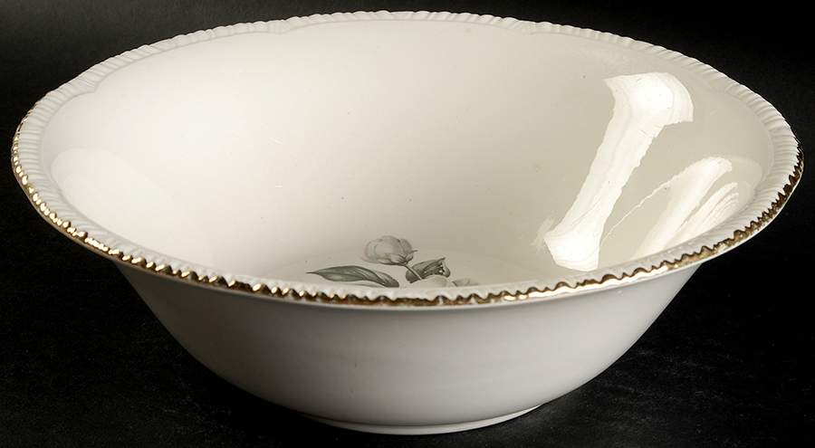 Magnolia (Liberty) 8" Round Vegetable Bowl by Homer Laughlin -1