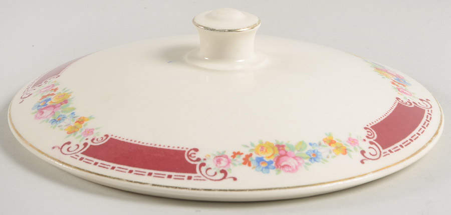 Majestic Lid for Rd Covered Vegetable W/RV9 Base by Homer Laughlin -1