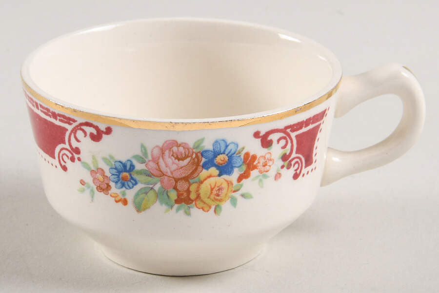 Majestic Flat Demitasse Cup by Homer Laughlin -1