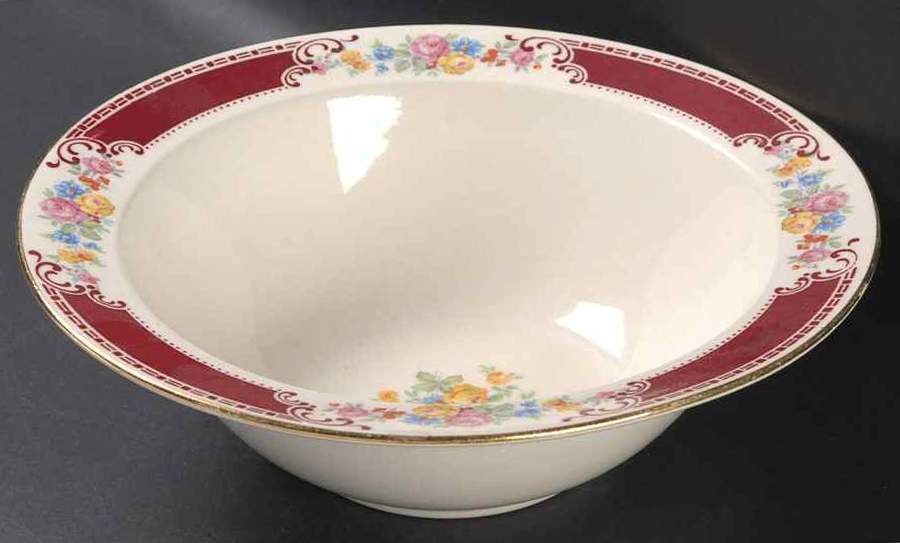 Majestic 9" Round Vegetable Bowl by Homer Laughlin -1