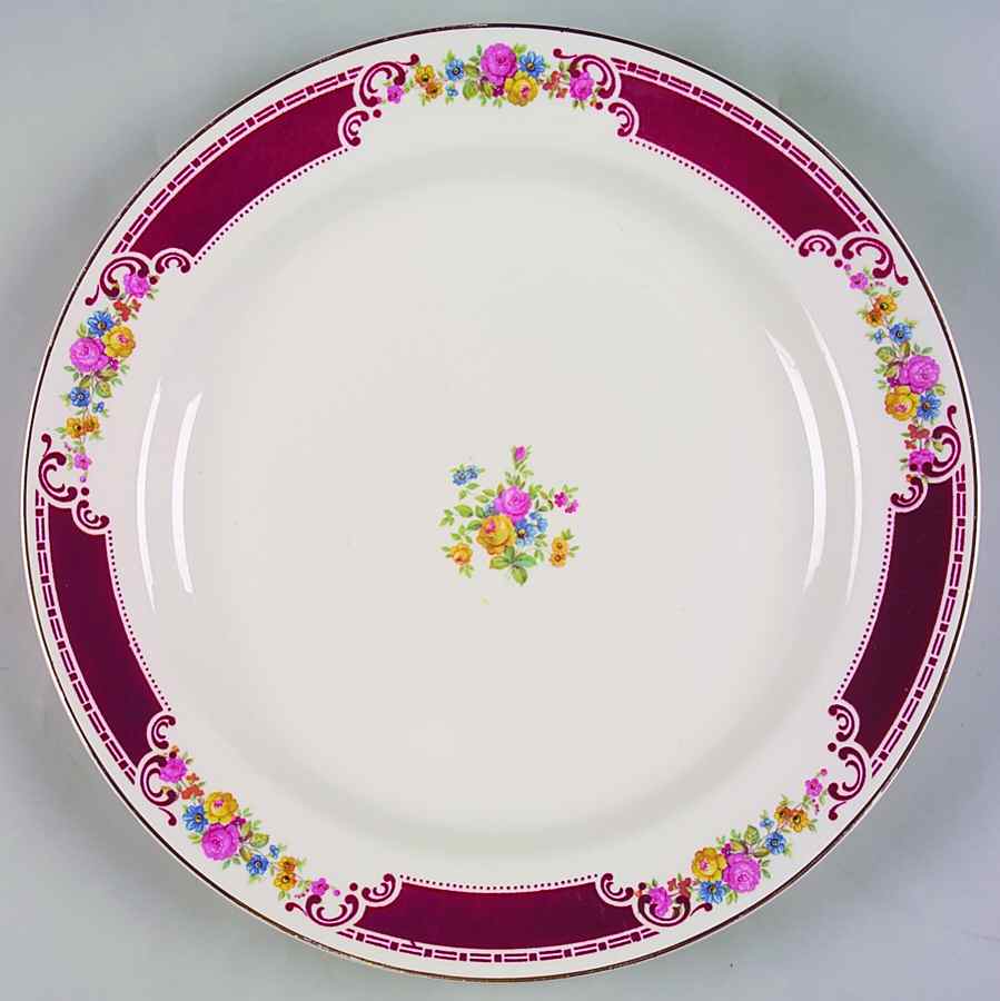 Majestic 13" Chop Plate (Round Platter) by Homer Laughlin -1