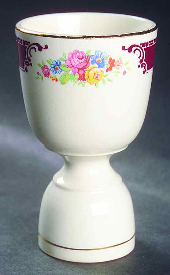 Majestic Double Egg Cup by Homer Laughlin -1