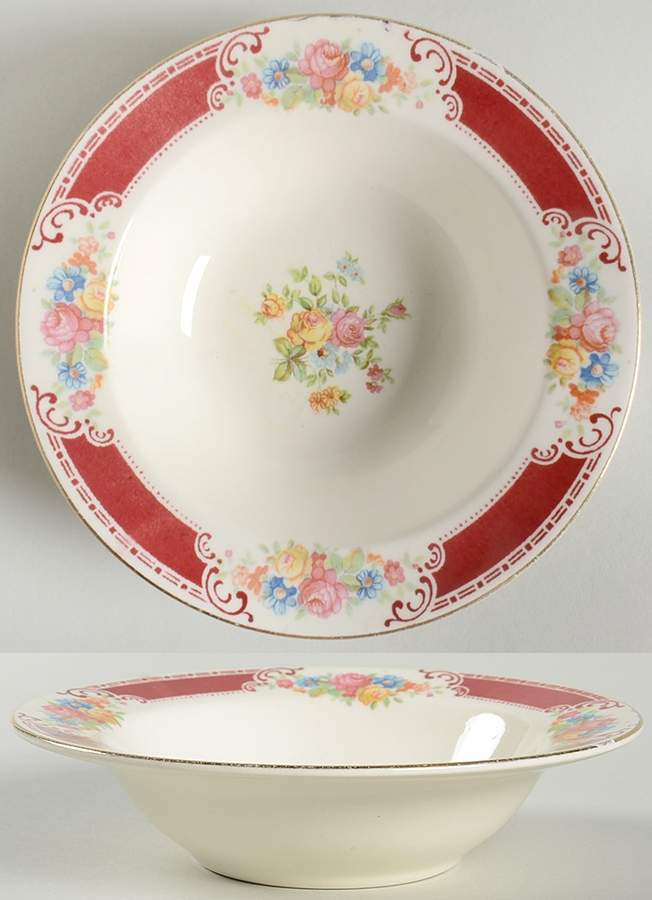 Majestic Rim Fruit/Dessert (Sauce) Bowl by Homer Laughlin -1