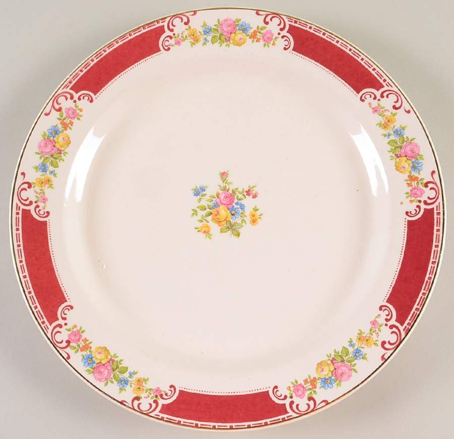 Majestic 11" Chop Plate (Round Platter) by Homer Laughlin -1