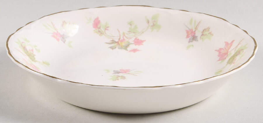 Maple Leaf Coupe Soup Bowl by Homer Laughlin -1