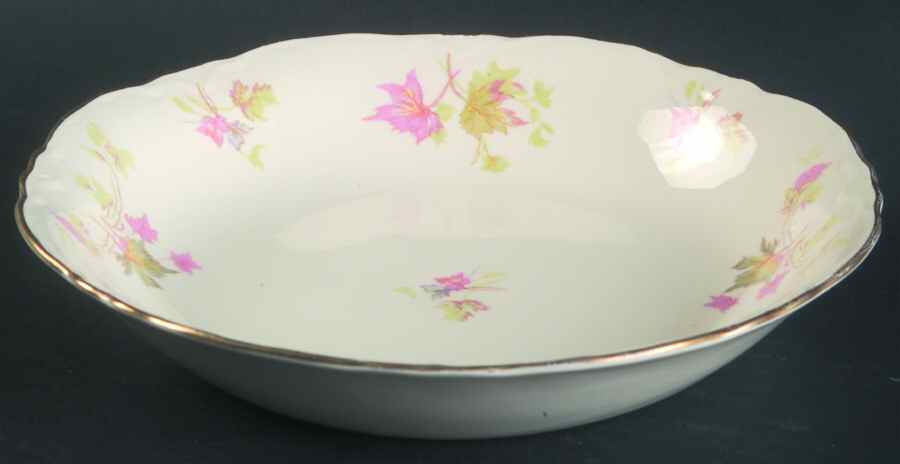 Maple Leaf Coupe Soup Bowl by Homer Laughlin -1