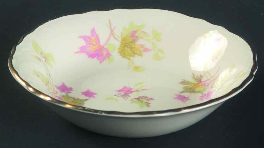 Maple Leaf Fruit/Dessert (Sauce) Bowl by Homer Laughlin -1