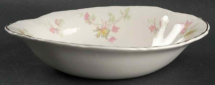 Maple Leaf 9" Oval Vegetable Bowl by Homer Laughlin -1