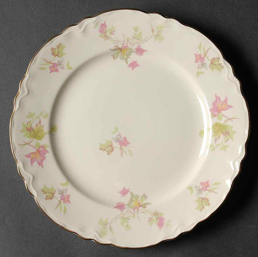 Maple Leaf Salad Plate by Homer Laughlin -1