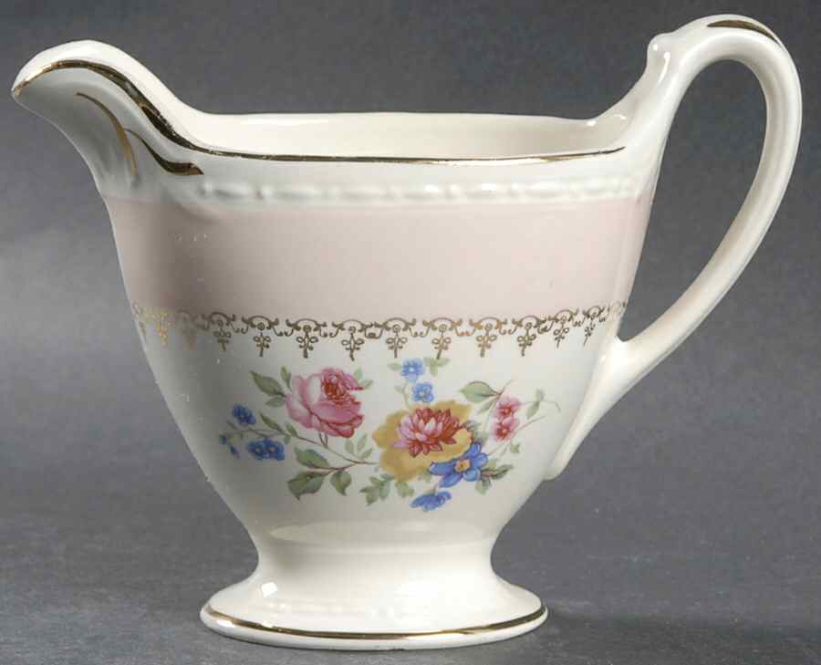 Marilyn Pink (G3418) Creamer by Homer Laughlin -1