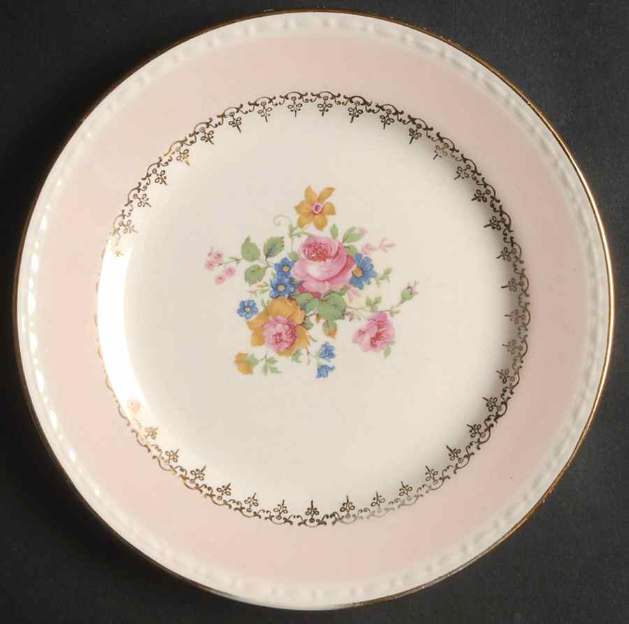 Marilyn Pink (G3418) Bread & Butter Plate by Homer Laughlin -1