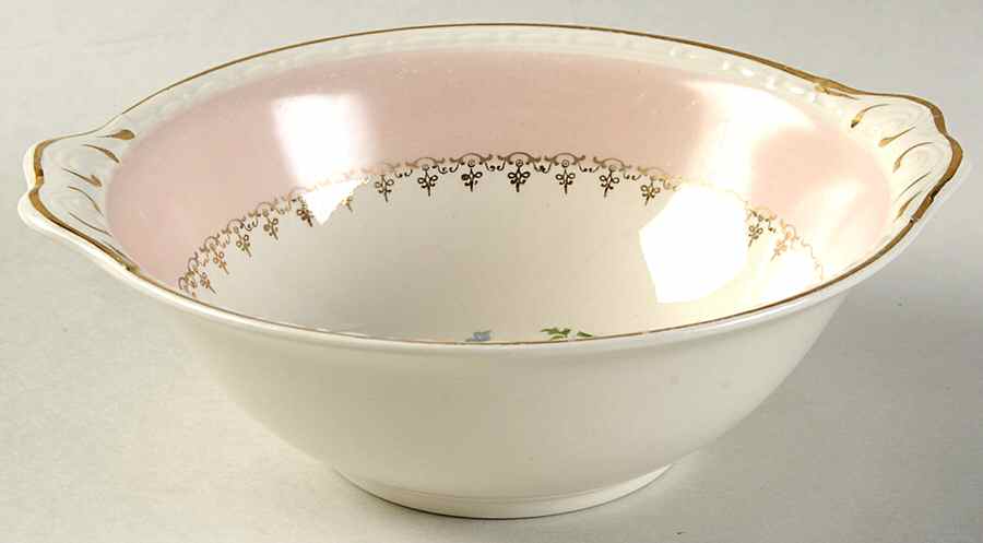 Marilyn Pink (G3418) Lugged Cereal Bowl by Homer Laughlin -1