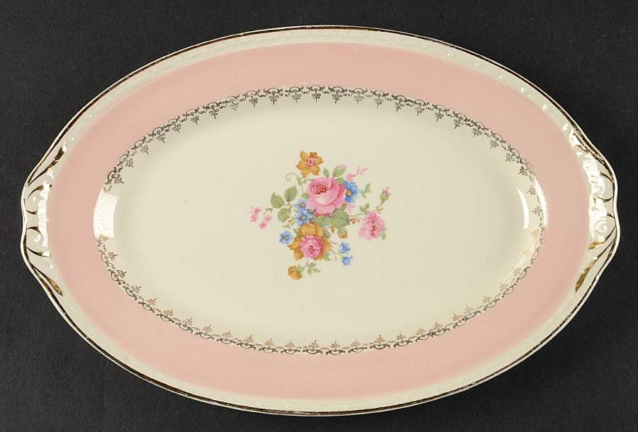 Marilyn Pink (G3418) Relish by Homer Laughlin -1