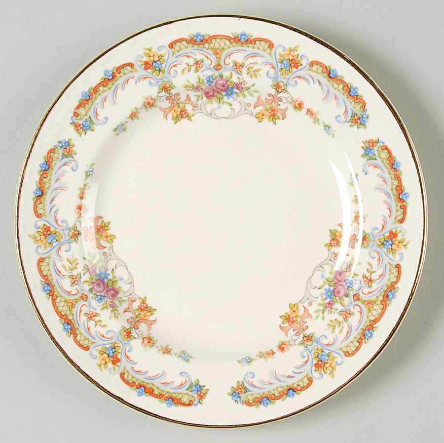 Mauvette Bread & Butter Plate by Homer Laughlin -1