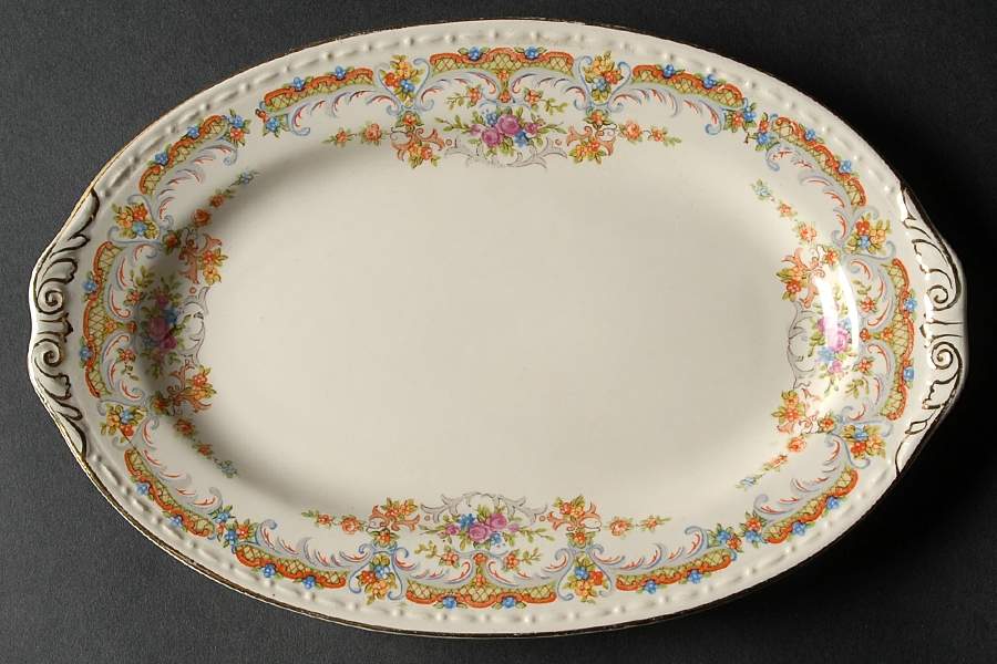 Mauvette Relish/Gravy Underplate by Homer Laughlin -1