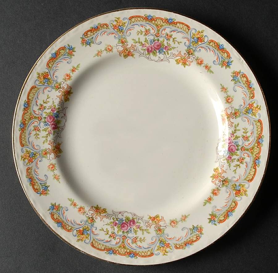 Mauvette Dessert/Pie Plate by Homer Laughlin -1