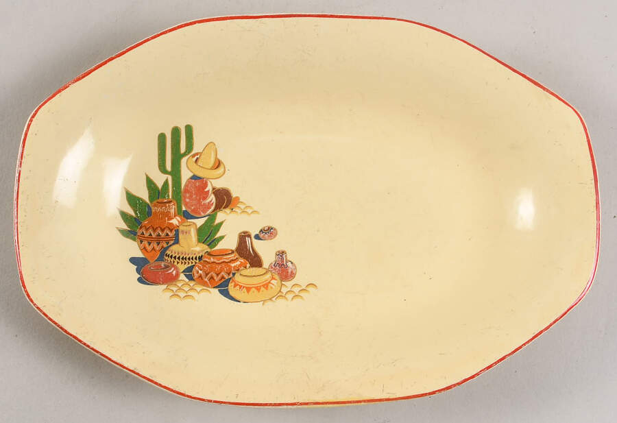 Maxicana Relish/Gravy Underplate by Homer Laughlin -1