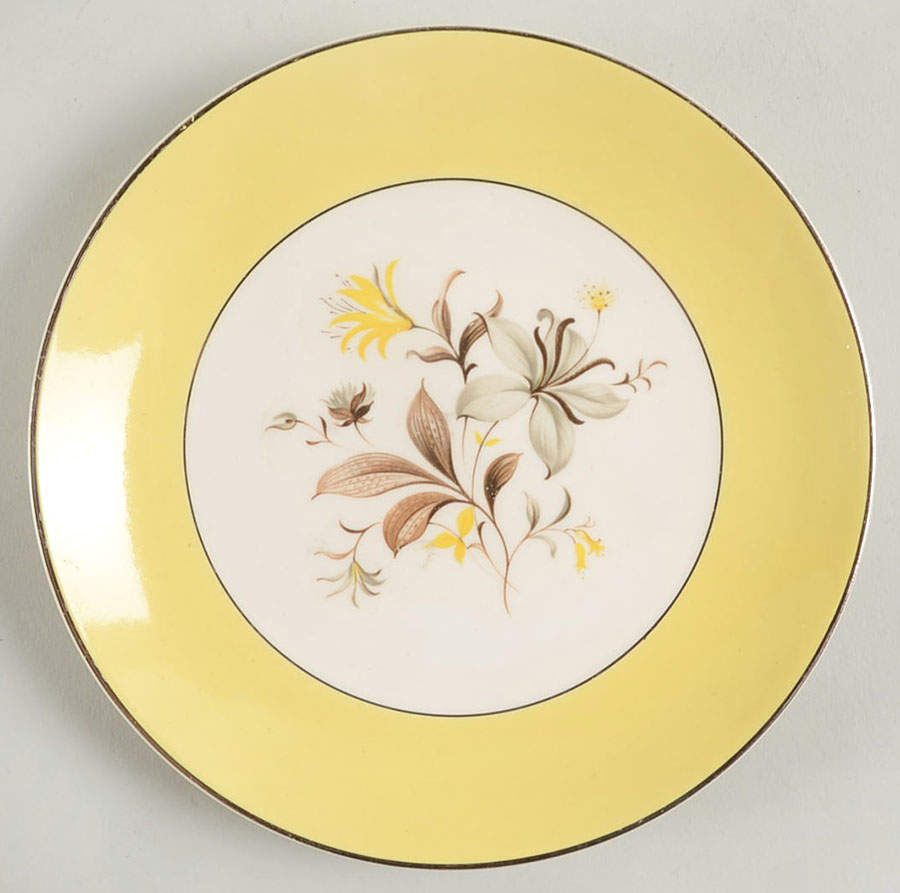 Maytime Bread & Butter Plate by Homer Laughlin -1