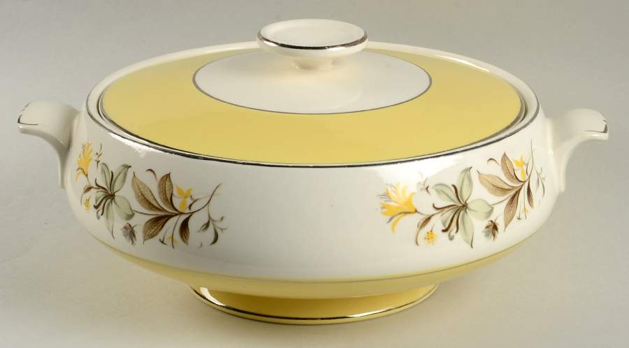 Maytime Round Covered Vegetable by Homer Laughlin -1