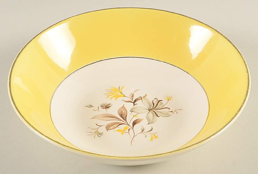 Maytime 8" Round Vegetable Bowl by Homer Laughlin -1