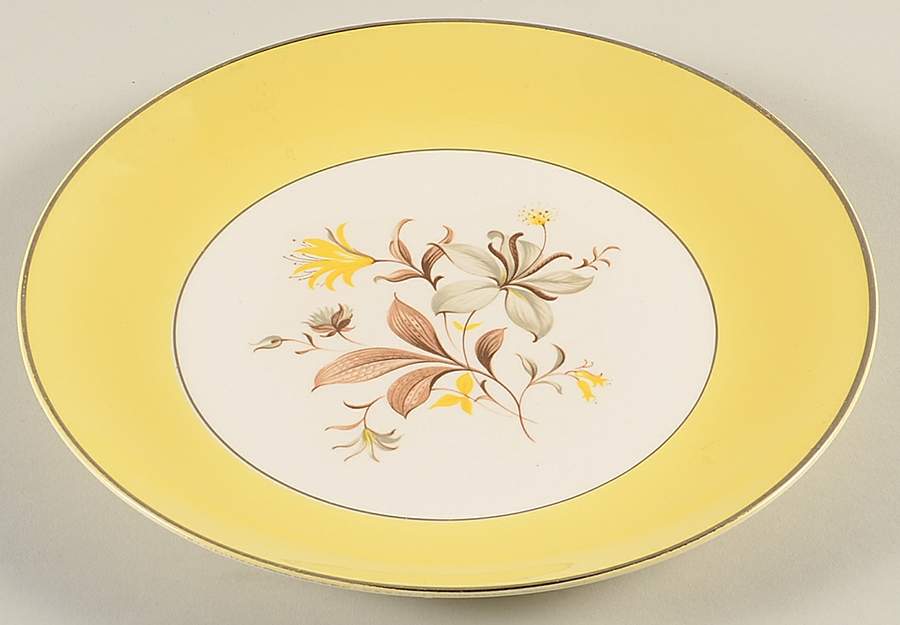 Maytime Luncheon Plate by Homer Laughlin -1
