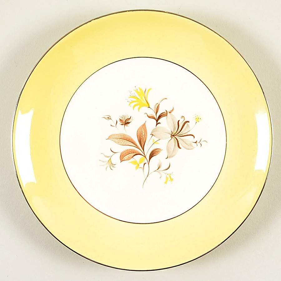 Maytime Salad Plate by Homer Laughlin -1