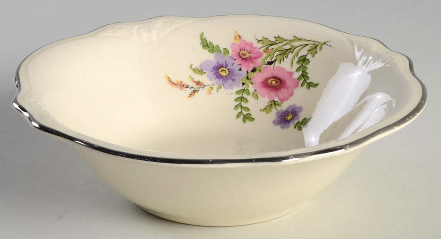 Meadow Goldenrod Coupe Cereal Bowl by Homer Laughlin -1
