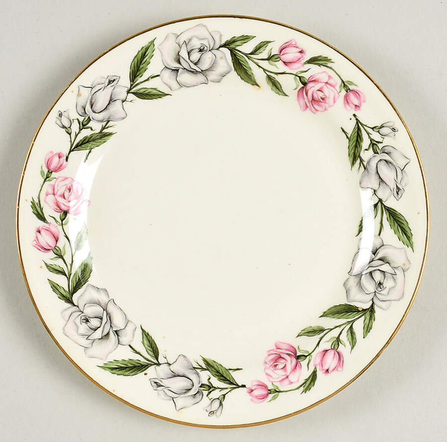 Minuet Bread & Butter Plate by Homer Laughlin -1