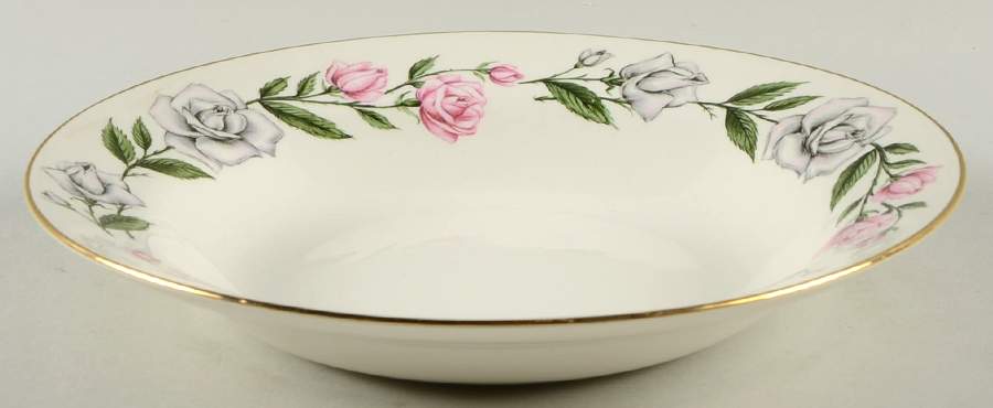 Minuet Rim Soup Bowl by Homer Laughlin -1