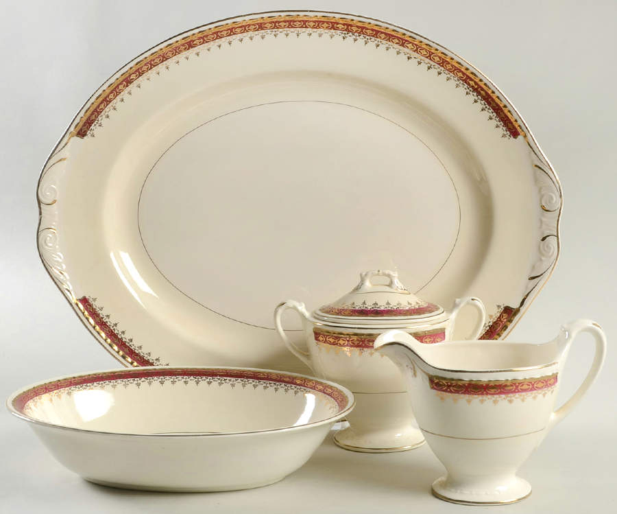 Monarch 5 Piece Hostess Set by Homer Laughlin -1