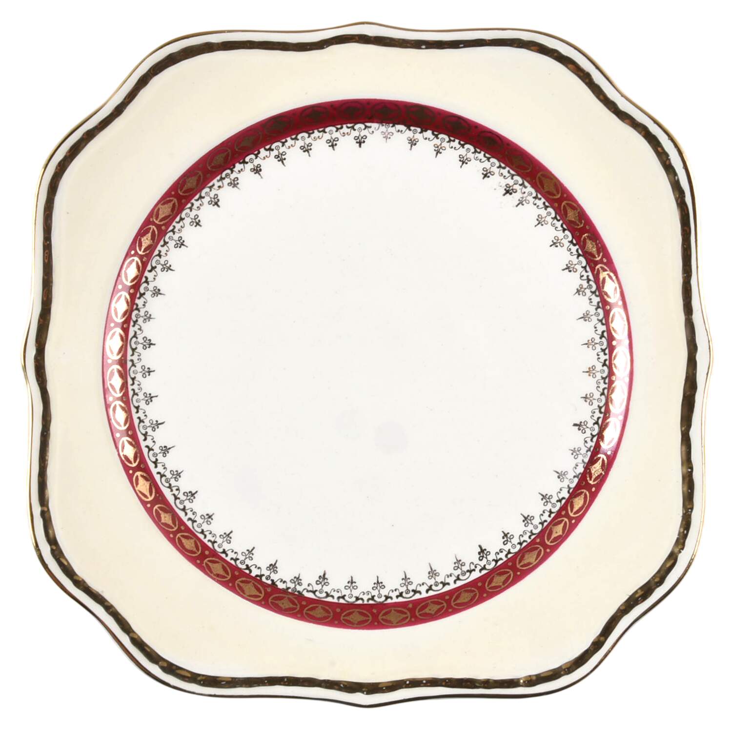 Monarch Square Salad Plate by Homer Laughlin -1