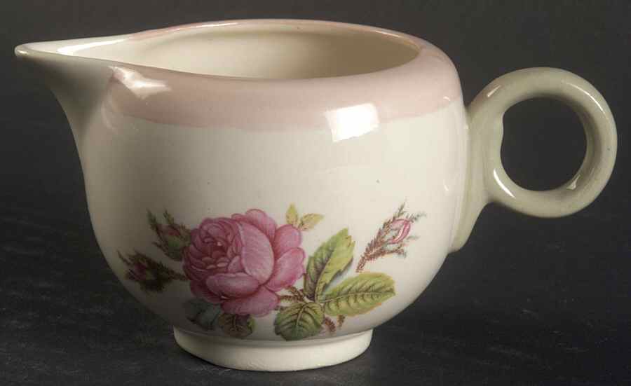 Moss Rose Mini Creamer by Homer Laughlin -1