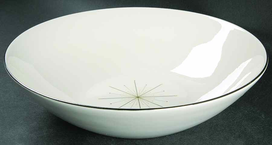 Modern Star 8" Round Vegetable Bowl by Homer Laughlin -1