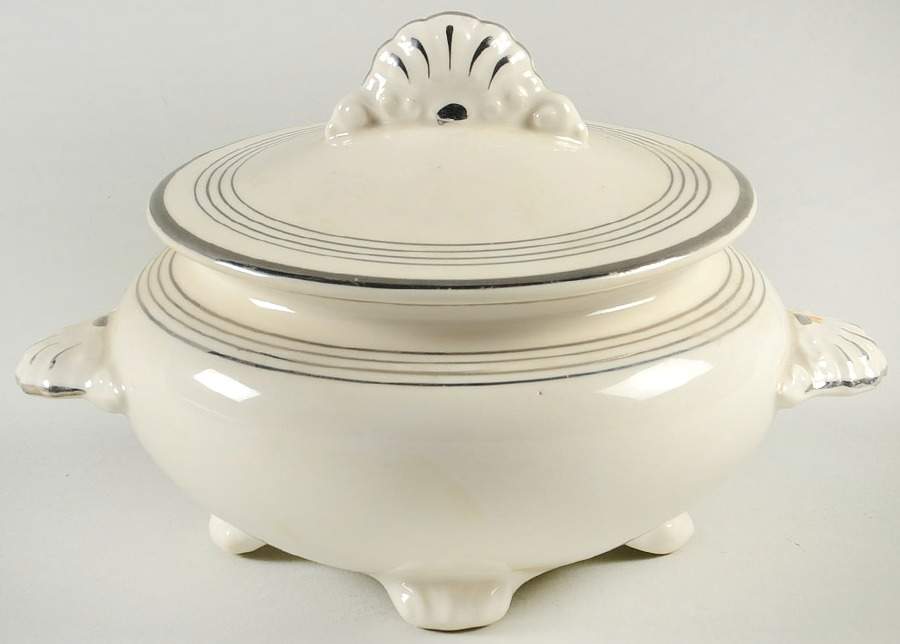 N1219 Sugar Bowl & Lid by Homer Laughlin -1