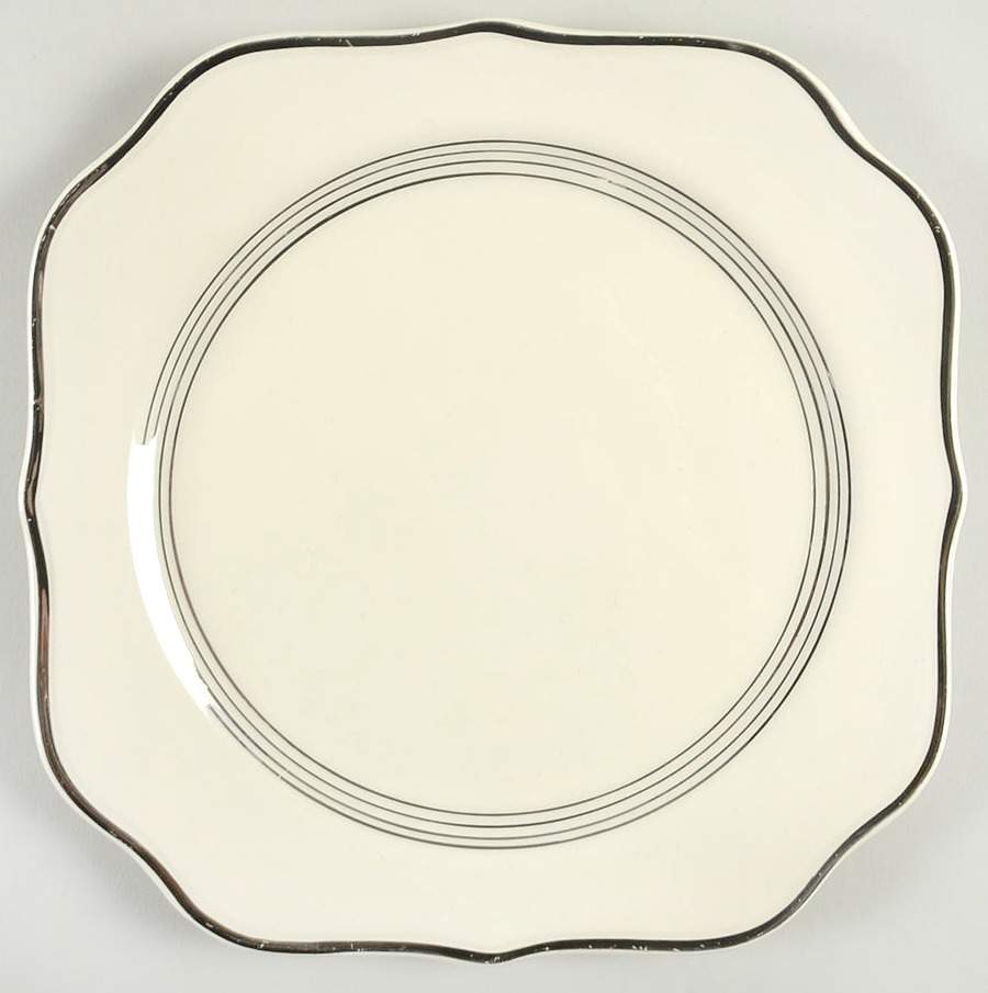 N1219 Square Salad Plate by Homer Laughlin -1