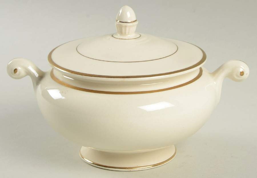 N1223 Sugar Bowl & Lid by Homer Laughlin -1