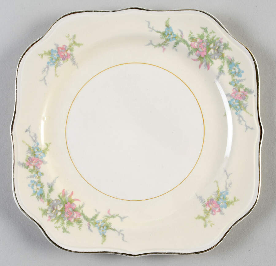 N1578 Square Salad Plate by Homer Laughlin -1
