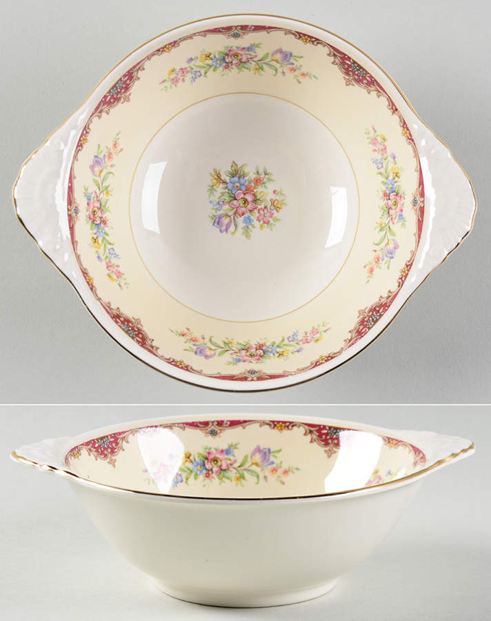 N1583 Lugged Cereal Bowl by Homer Laughlin -1