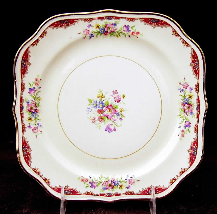 N1583 Square Salad Plate by Homer Laughlin -1