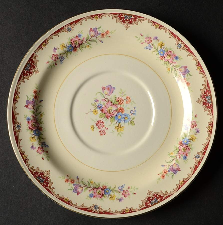 N1583 Saucer for Cream Soup Bowl by Homer Laughlin -1
