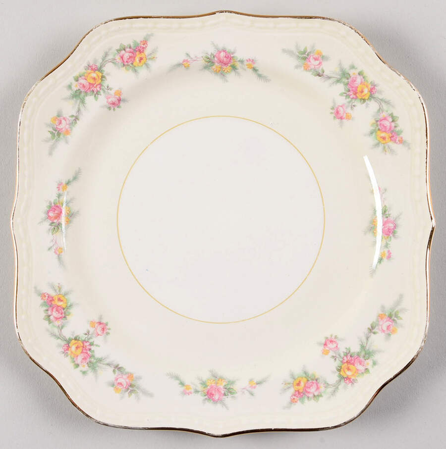 N1627 Square Salad Plate by Homer Laughlin -1