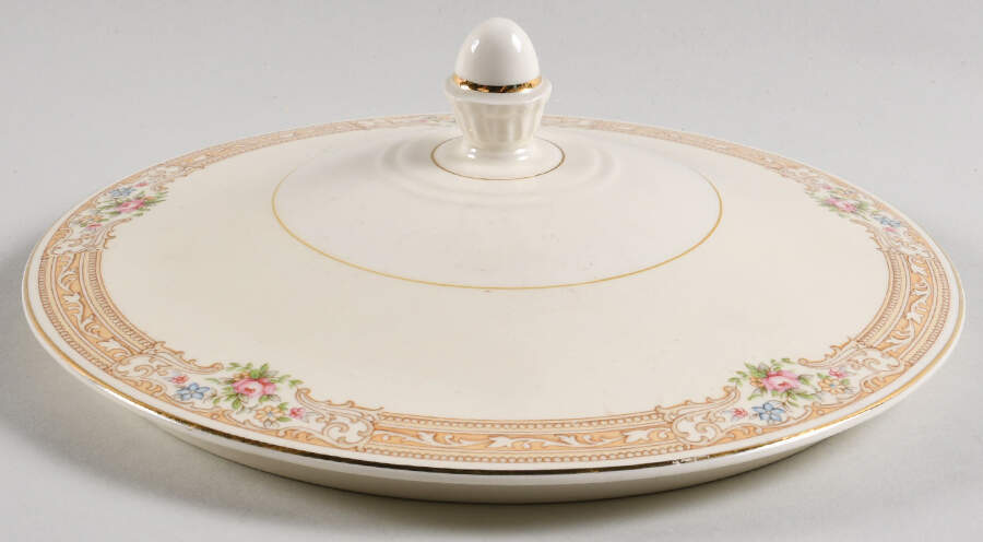 N1690 Lid for Round Vegetable by Homer Laughlin -1