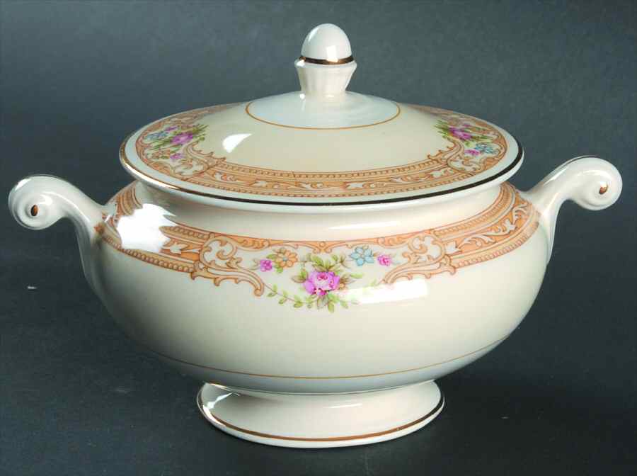 N1690 Sugar Bowl & Lid by Homer Laughlin -1
