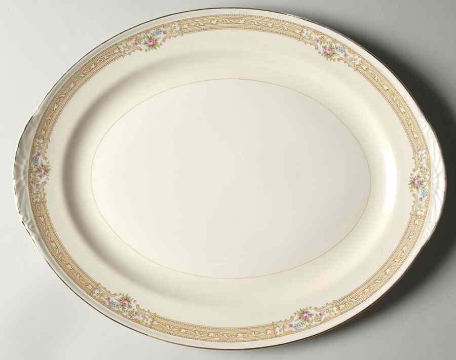 N1690 15" Oval Serving Platter by Homer Laughlin -1