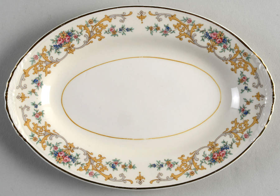 N1698 Relish/Gravy Underplate by Homer Laughlin -1