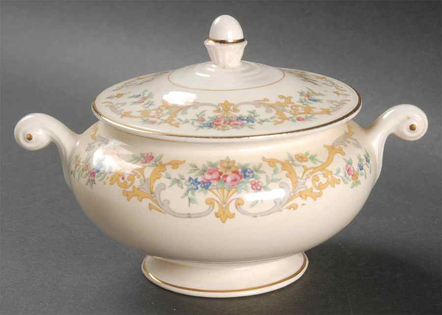 N1698 Sugar Bowl & Lid by Homer Laughlin -1